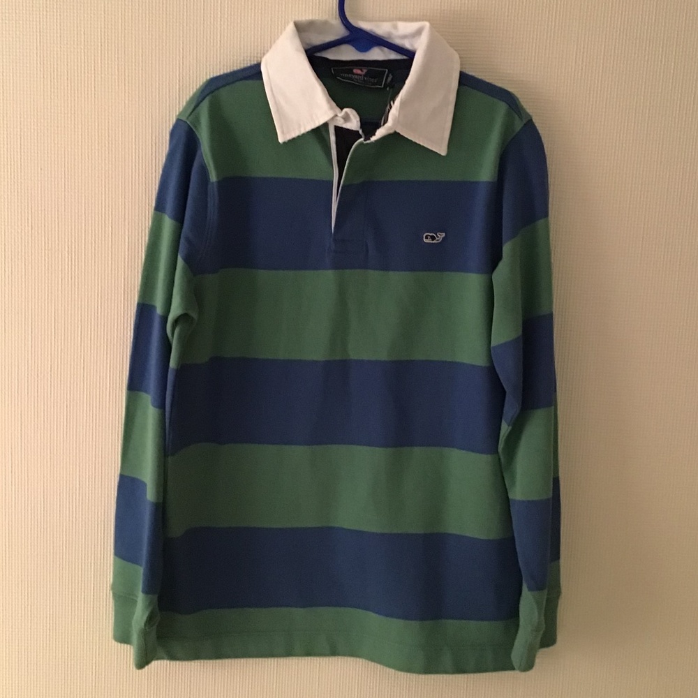NEW Vineyard Vines Canfield Rugby Size Small (8/10